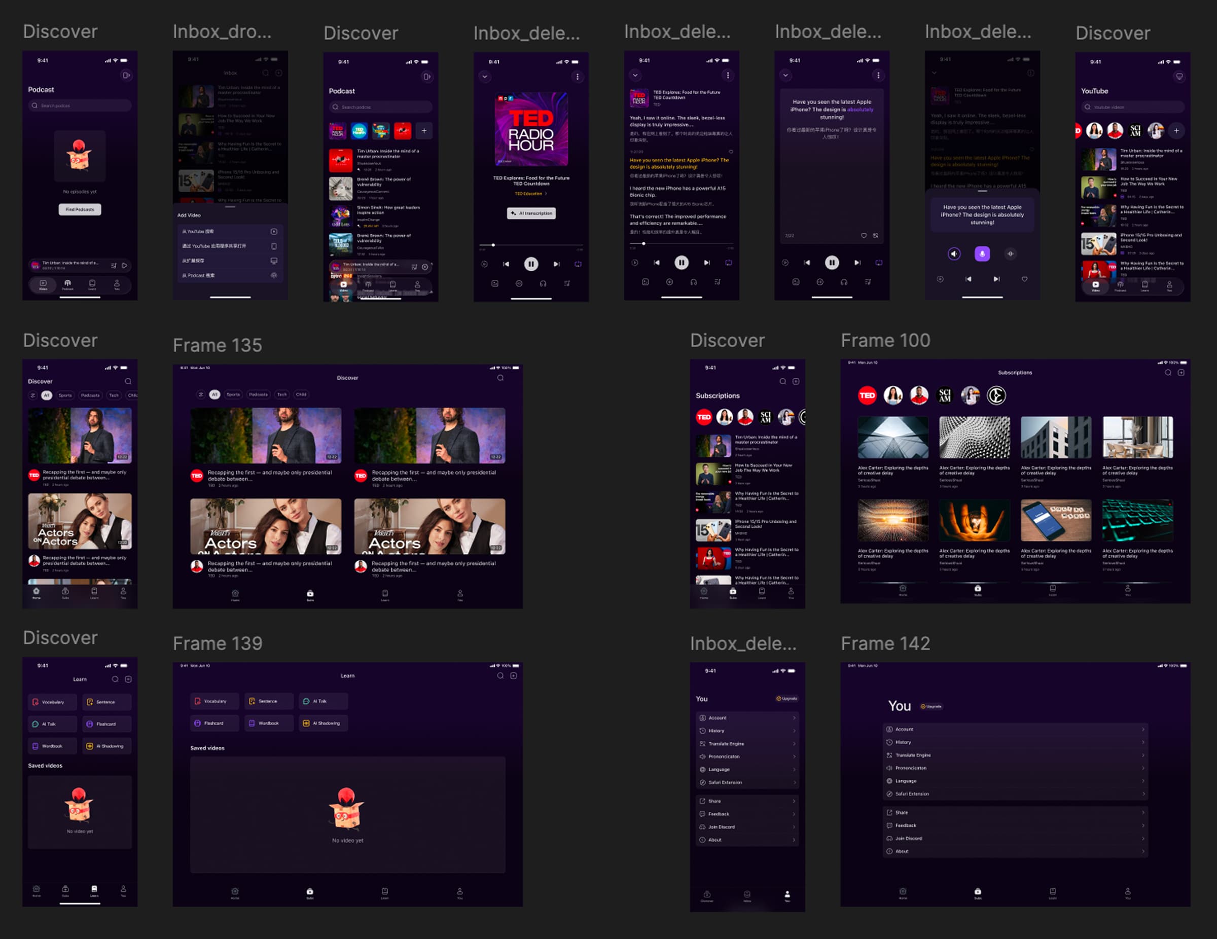 Cross-platform design screenshot